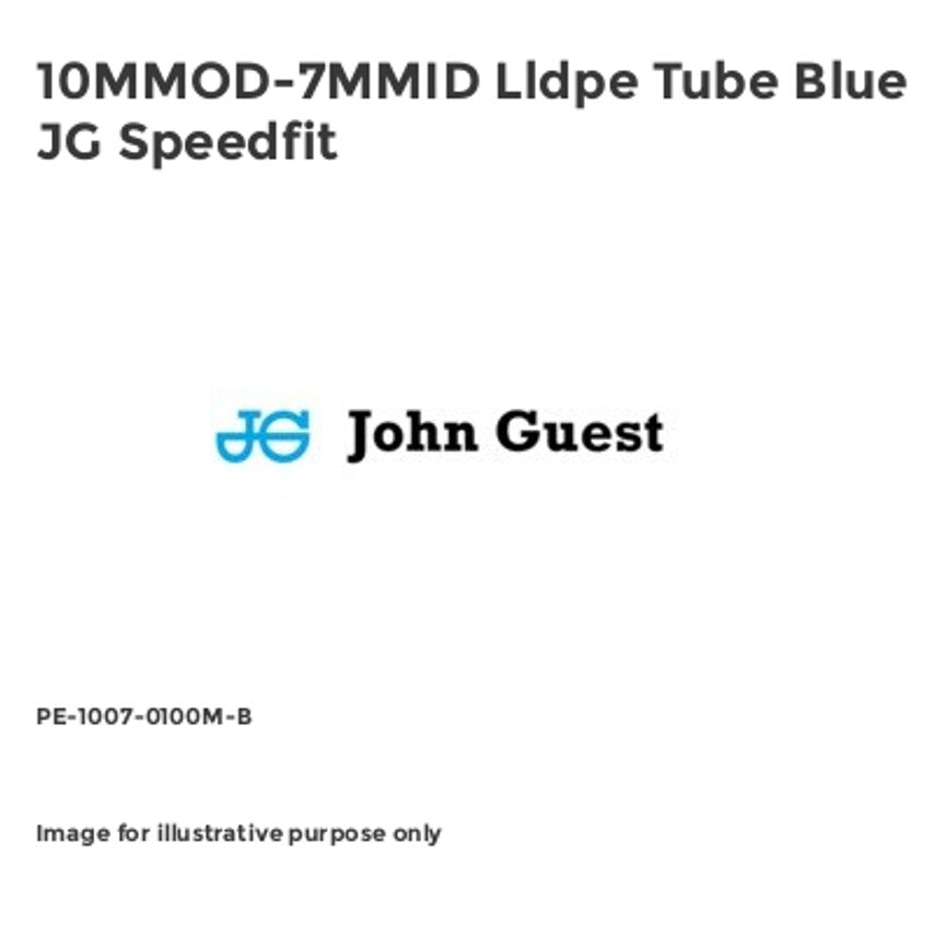 10MMOD-7MMID Lldpe Tube Blue JG Speedfit PE-1007-0100M-B