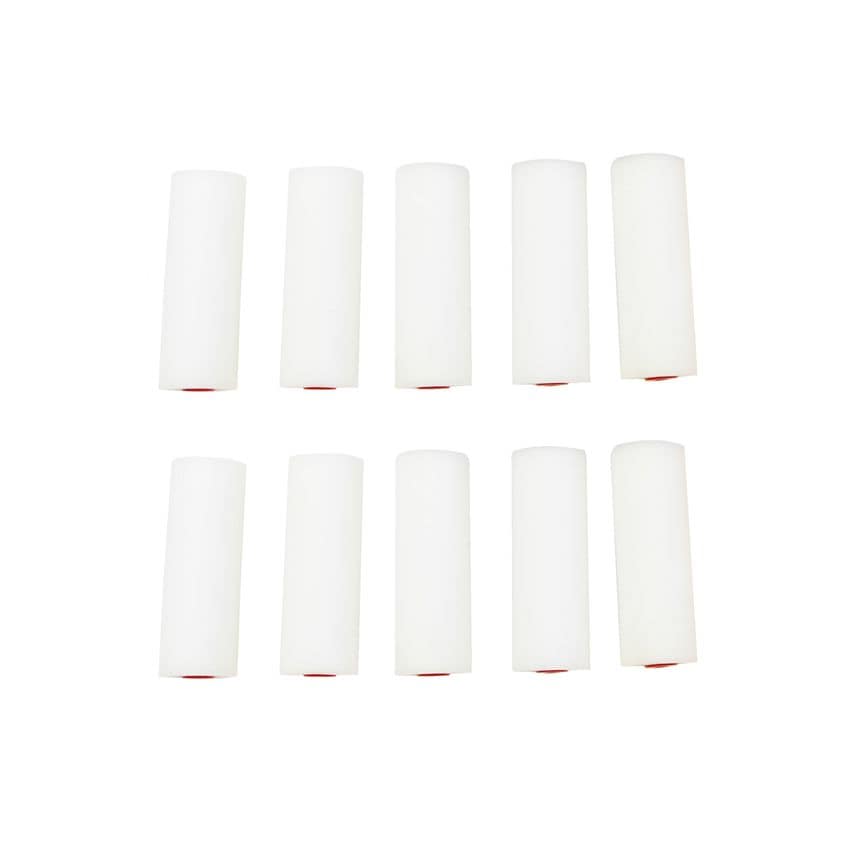 10-Piece 100mm Mini Foam Roller Sleeves