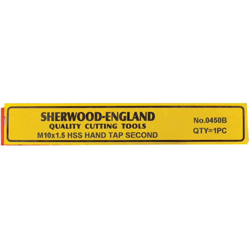 10X1.50MM HSSGT Straight Flute Second Tap