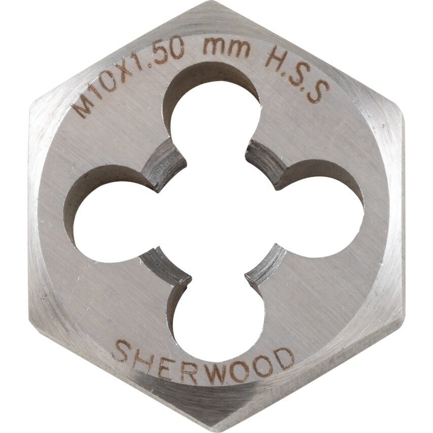 10X1.50MM HSS Hexagon Die Nut