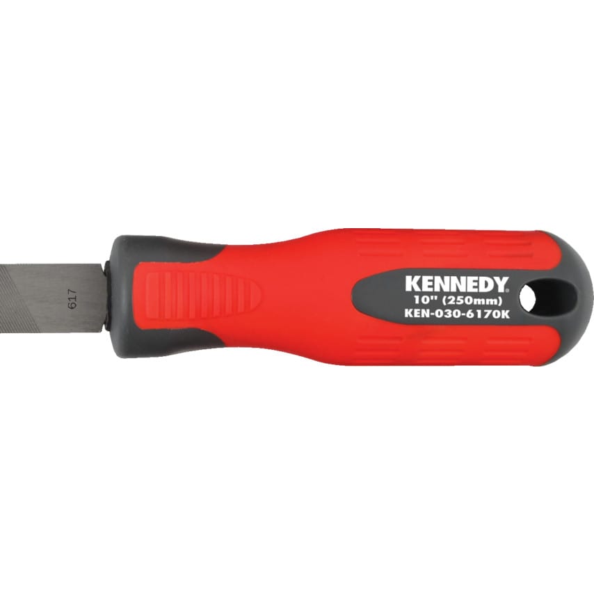 10" (250MM) Flat Second Engineers File + Handle