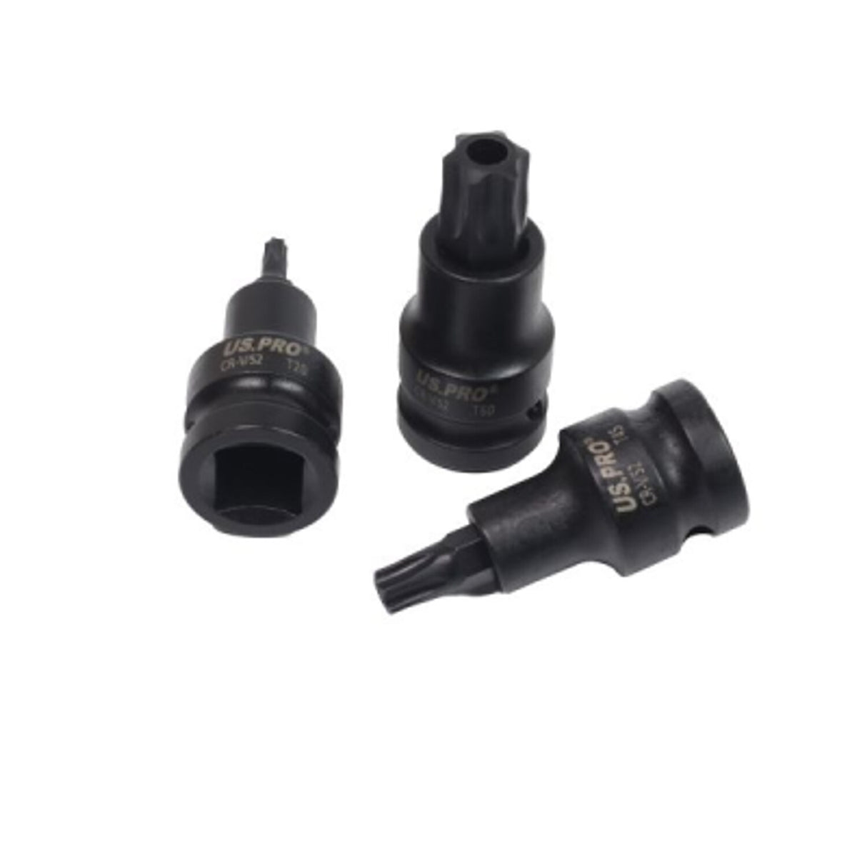 10 Piece 1/2in Dr Impact Tamper Star Bit Socket