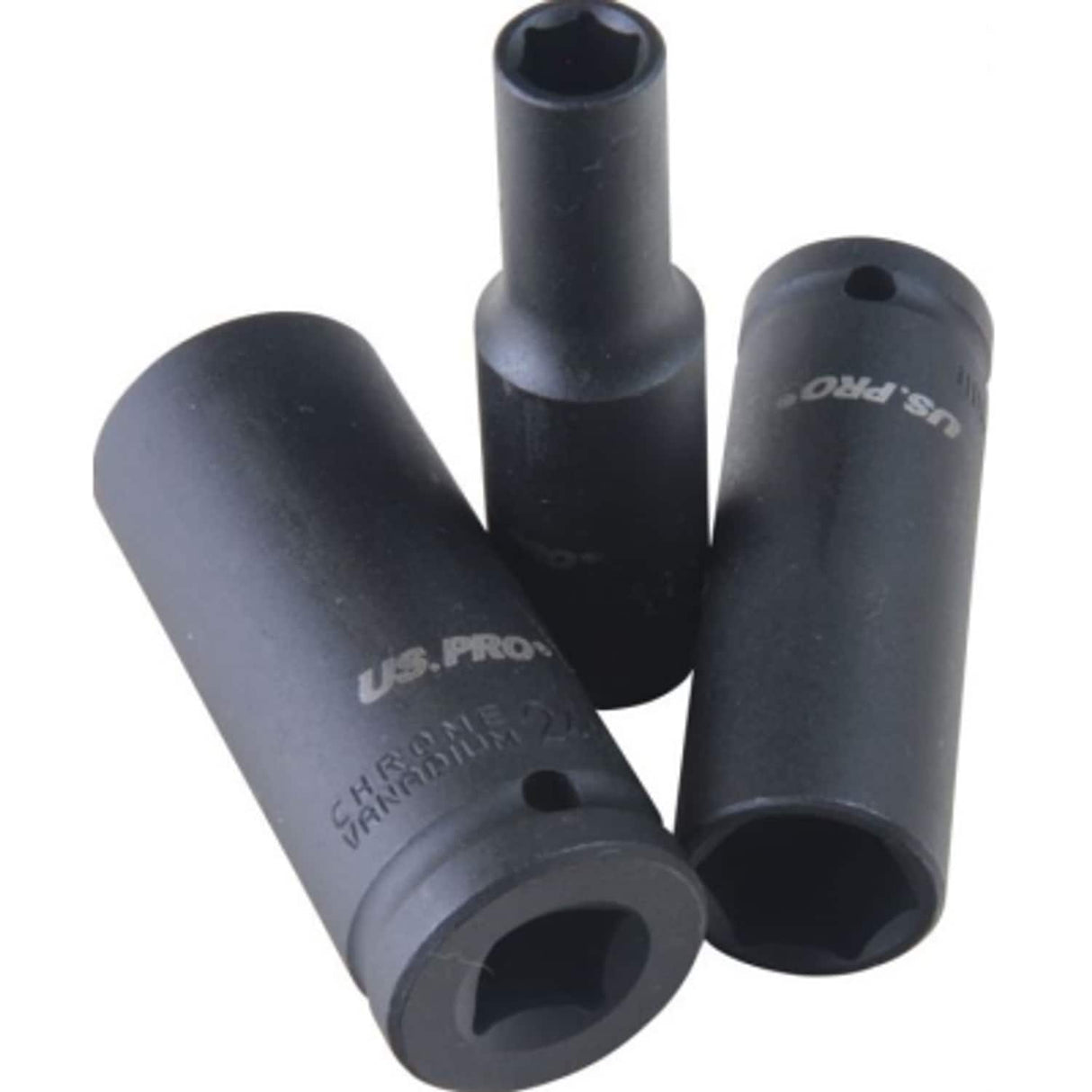 10 Piece 1/2in Drive 6pt Deep European DIN Impact Socket Set