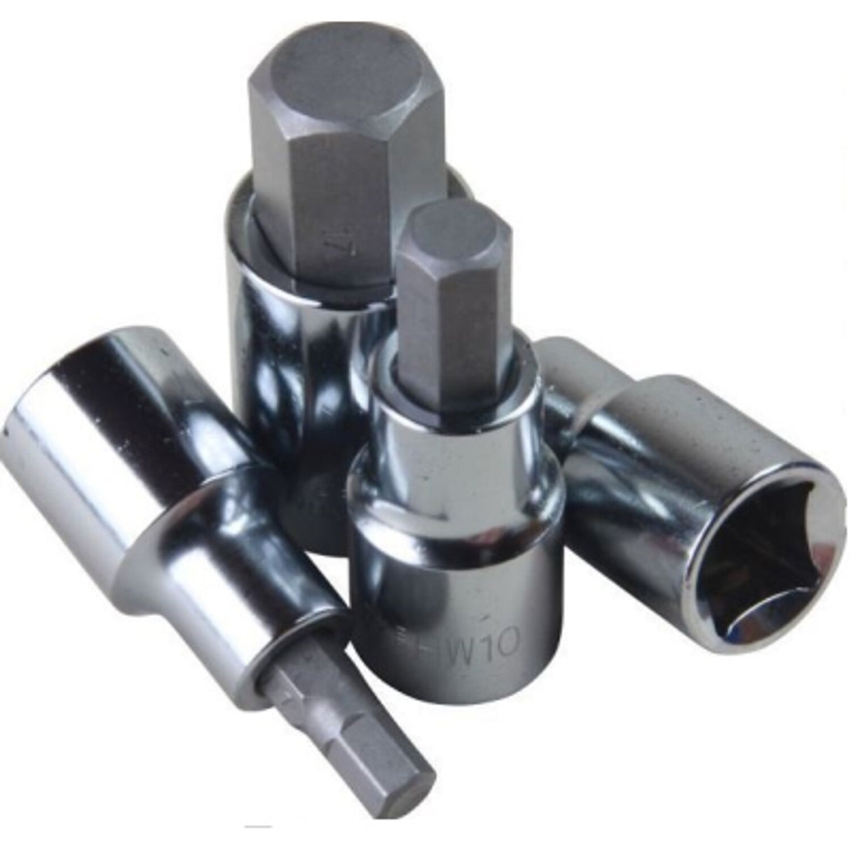 10 Piece 1/2in Drive Hex Bit Socket Set