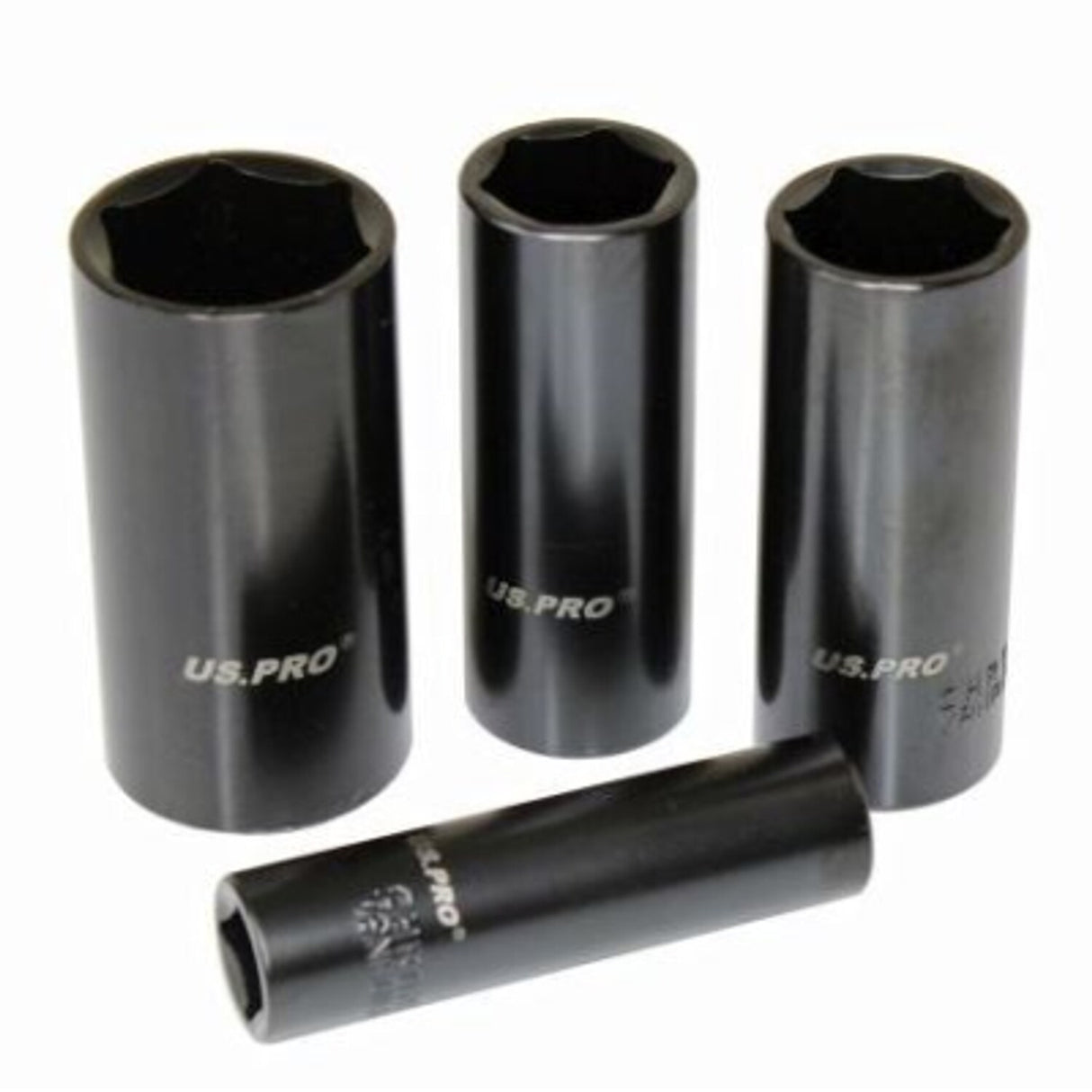 10 Piece Deep Impact Metric Socket Set 3/8in Drive