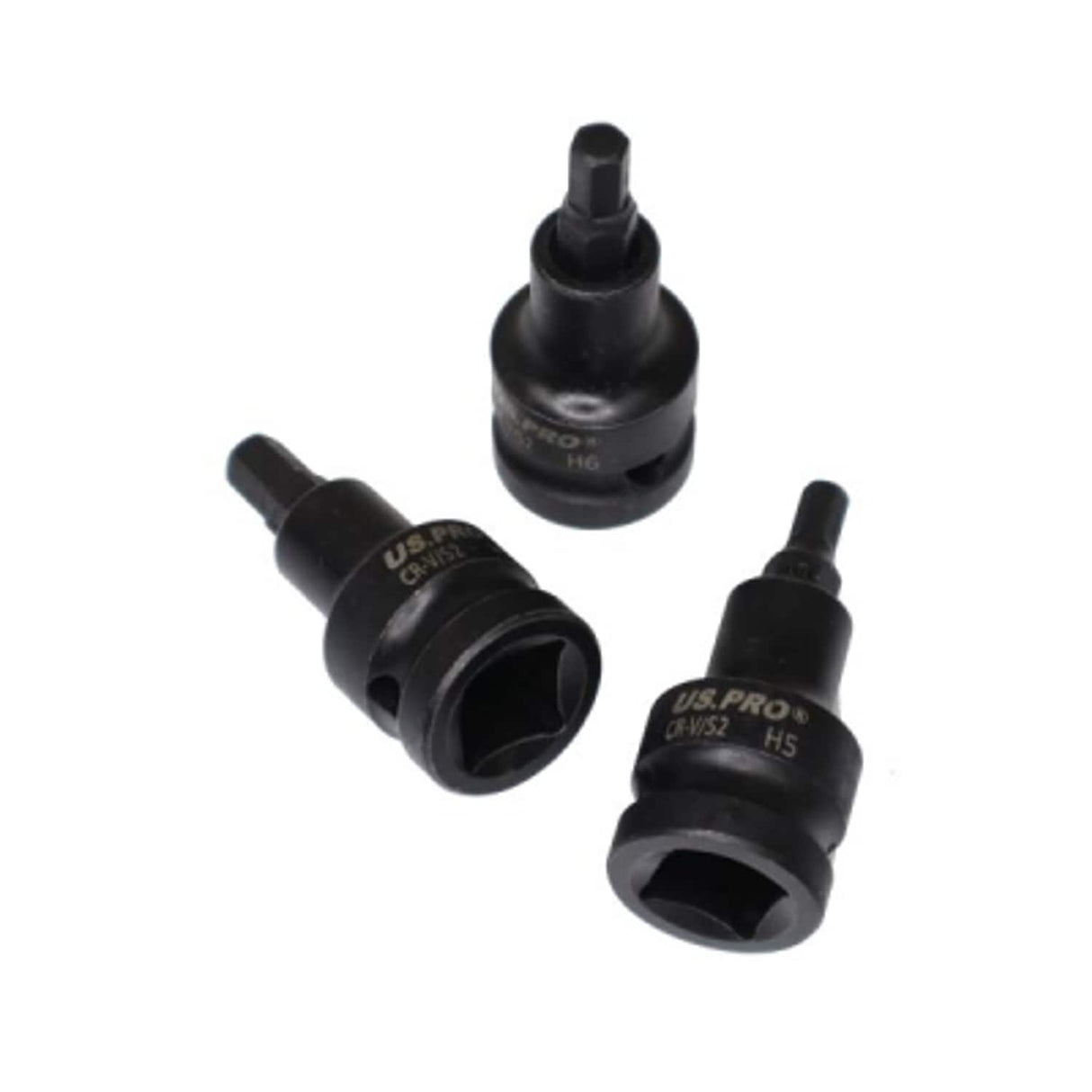 10 Piece Impact Hex Bit Socket Set 1/2in Drive