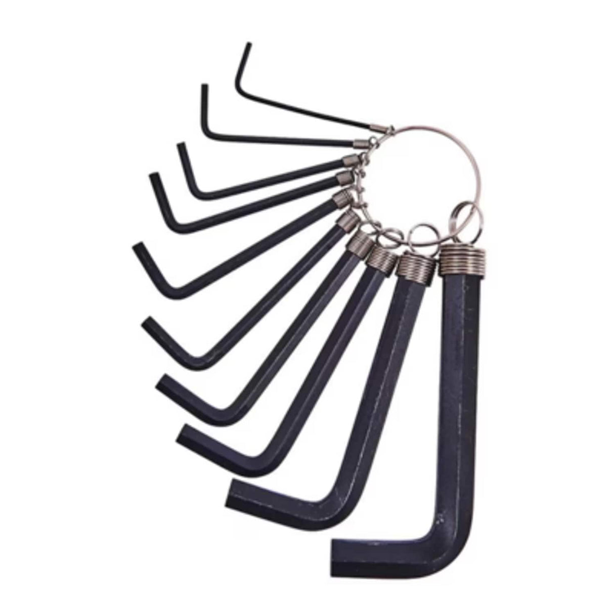 10 Piece Metric Hex Key Set on Keyring