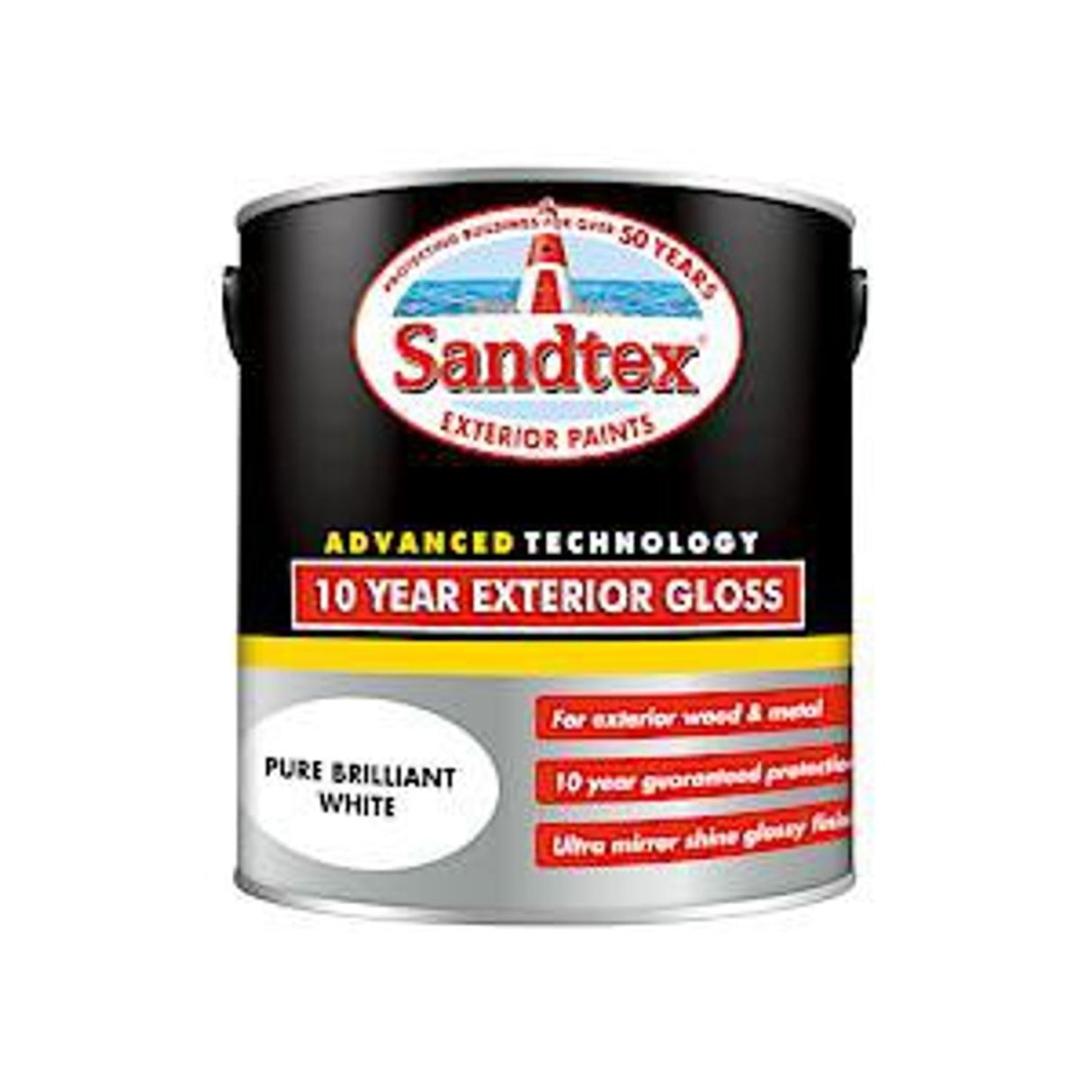 10 Year Exterior Gloss 2.5L Brilliant White