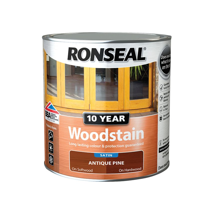 10 Year Woodstain Antique Pine 750ml RSL10WSAP750