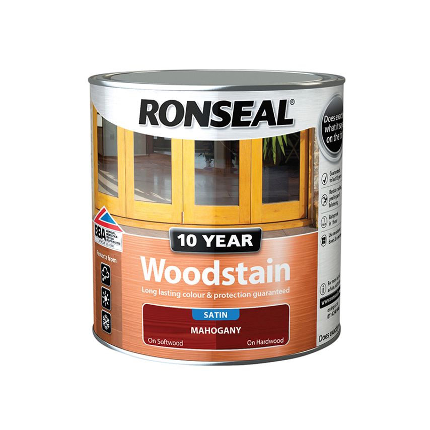 10 Year Woodstain Mahogany 2.5 litre RSL10WSM25L