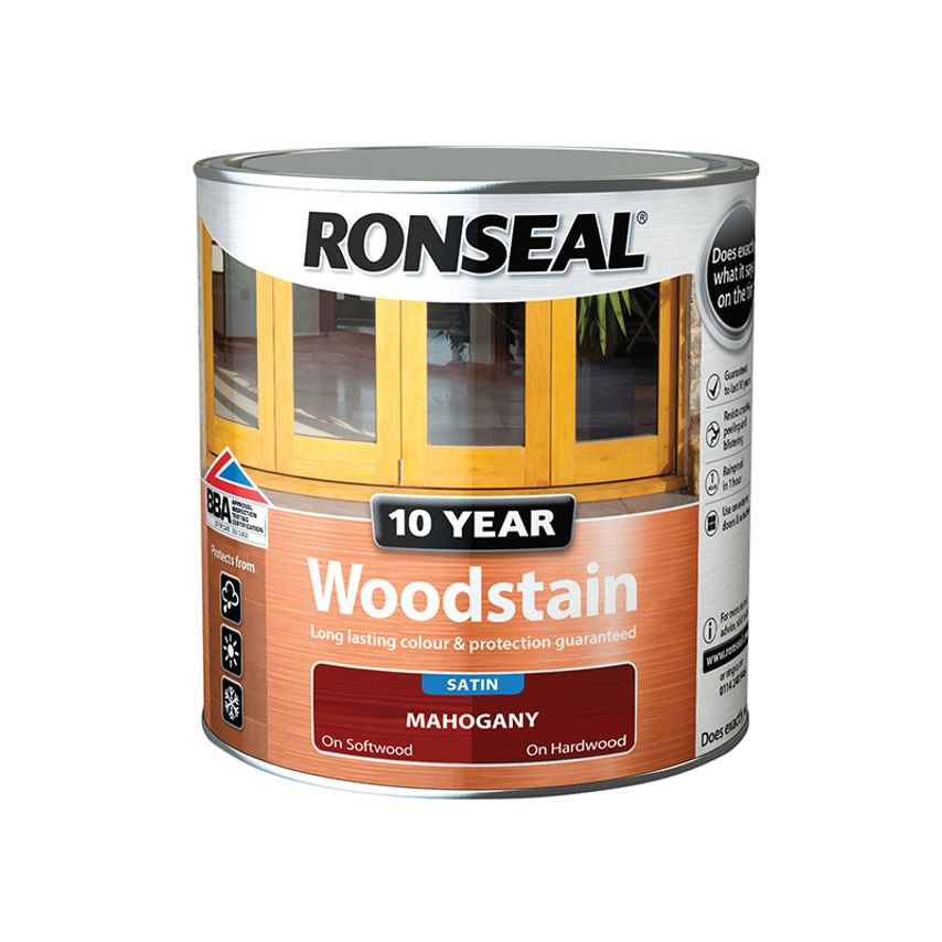 10 Year Woodstain Mahogany 750ml RSL10WSM750