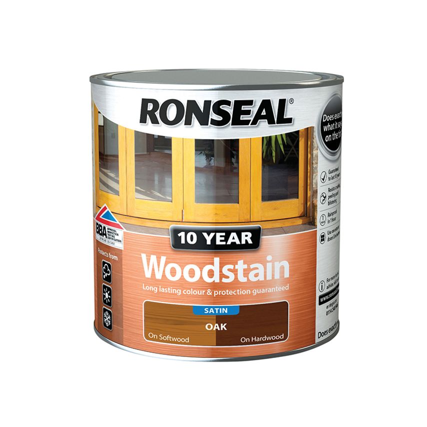 10 Year Woodstain Oak 750ml RSL10WSO750