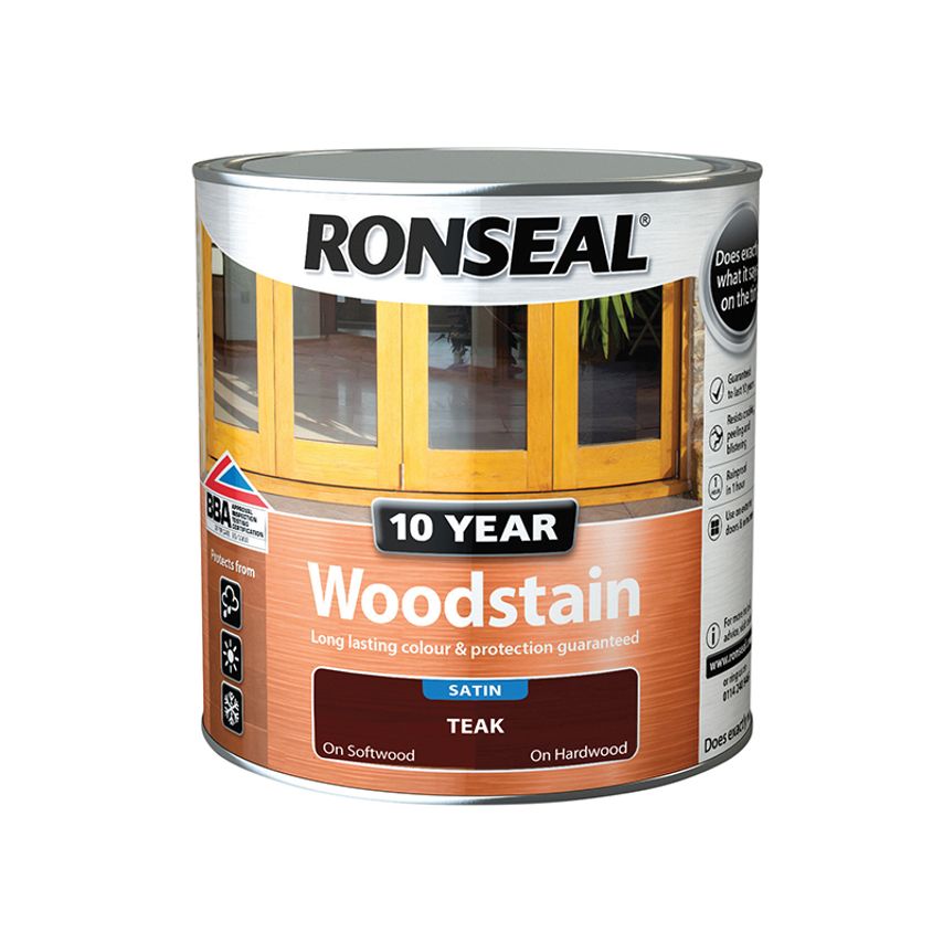 10 Year Woodstain Teak 750ml RSL10WST750