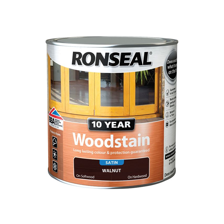 10 Year Woodstain Walnut 2.5 litre RSL10WSW25L