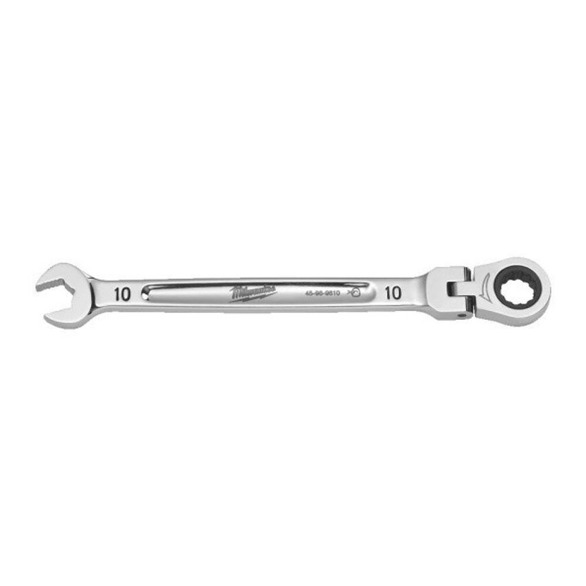 10 mm Max Bite Flexible Head Ratcheting Combination Spanner 1 Piece