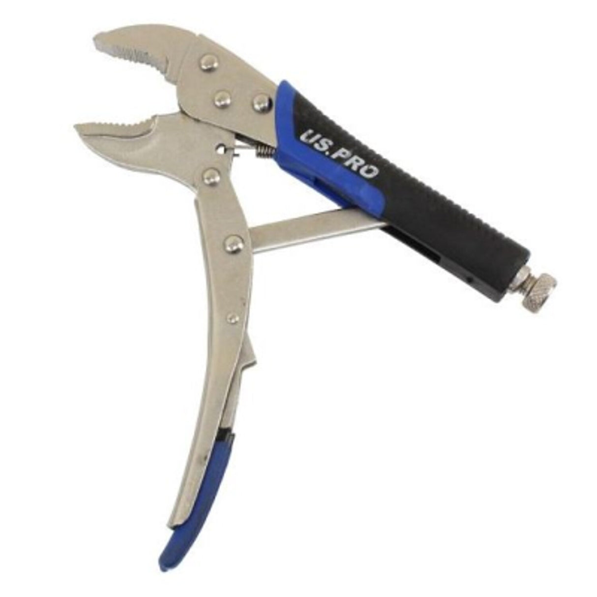 10in Curved Jaw Locking Pliers with Soft Grip Handle