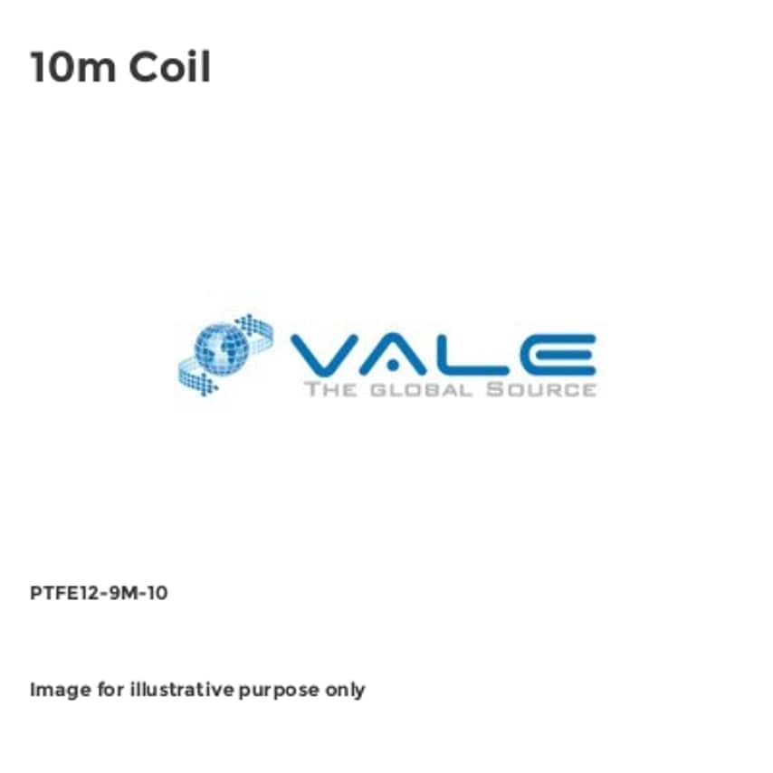10m Coil - PTFE12-9M-10