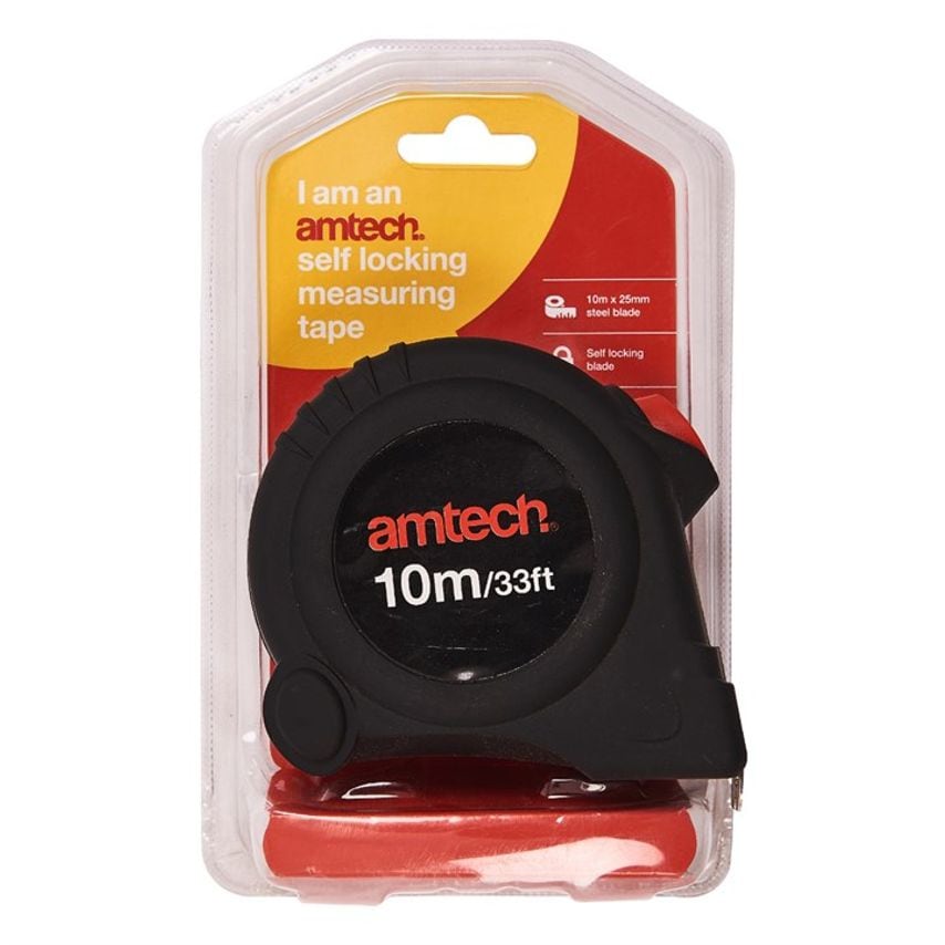 10m X 25mm Self-locking Measuring Tape