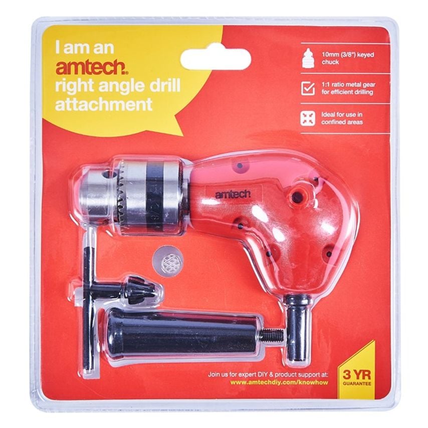 10mm (3/8") Right Angle Drill Attachment
