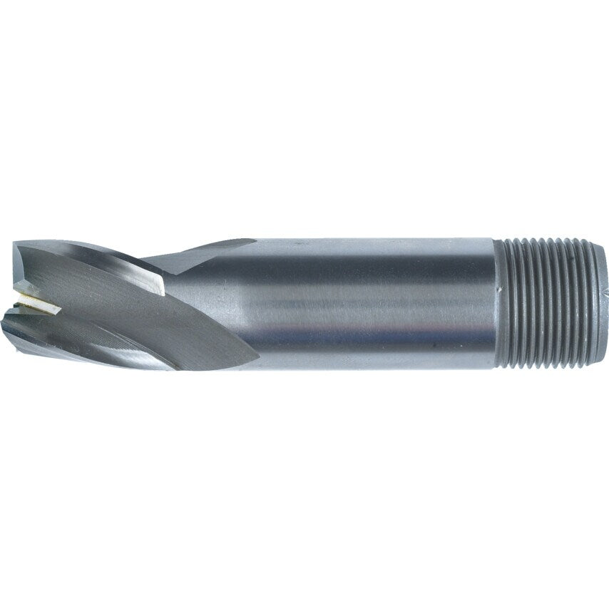 11.00MM HSS-Co 8% 3 Flute Threaded Shank Slot Drills - Uncoated