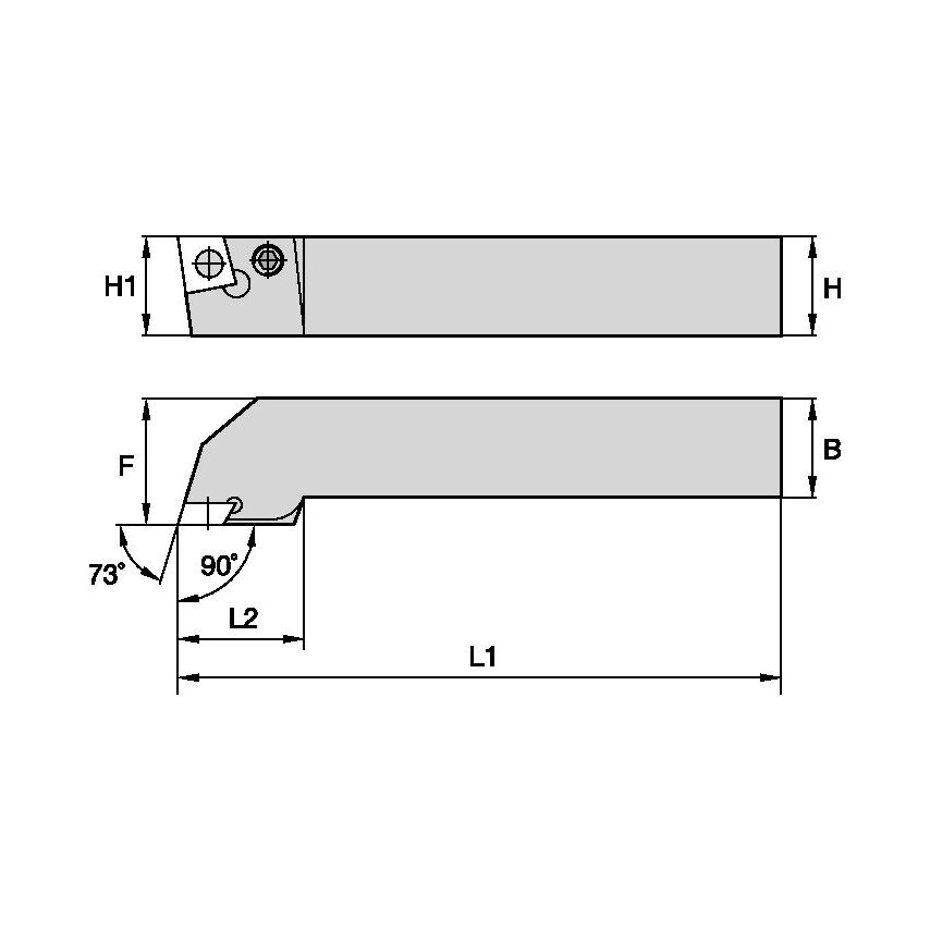1.10825R700 Fix-Perfect Holder W25, 0MM L15