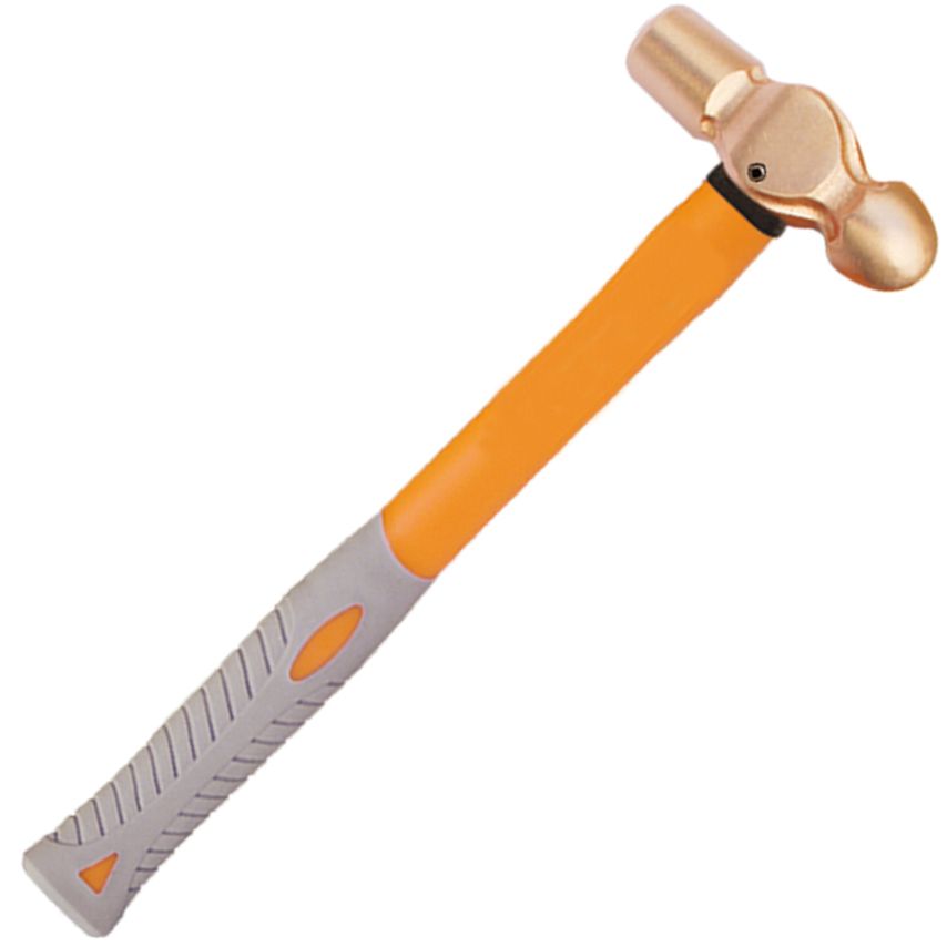 1.1/2lb Ball Pein Hammer Beryllium Copper FG Non-Spark