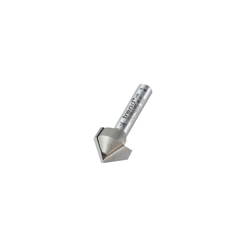 11/31X1/4TC 12.0mm Professional Chamfer V Groove Router Cutters 45