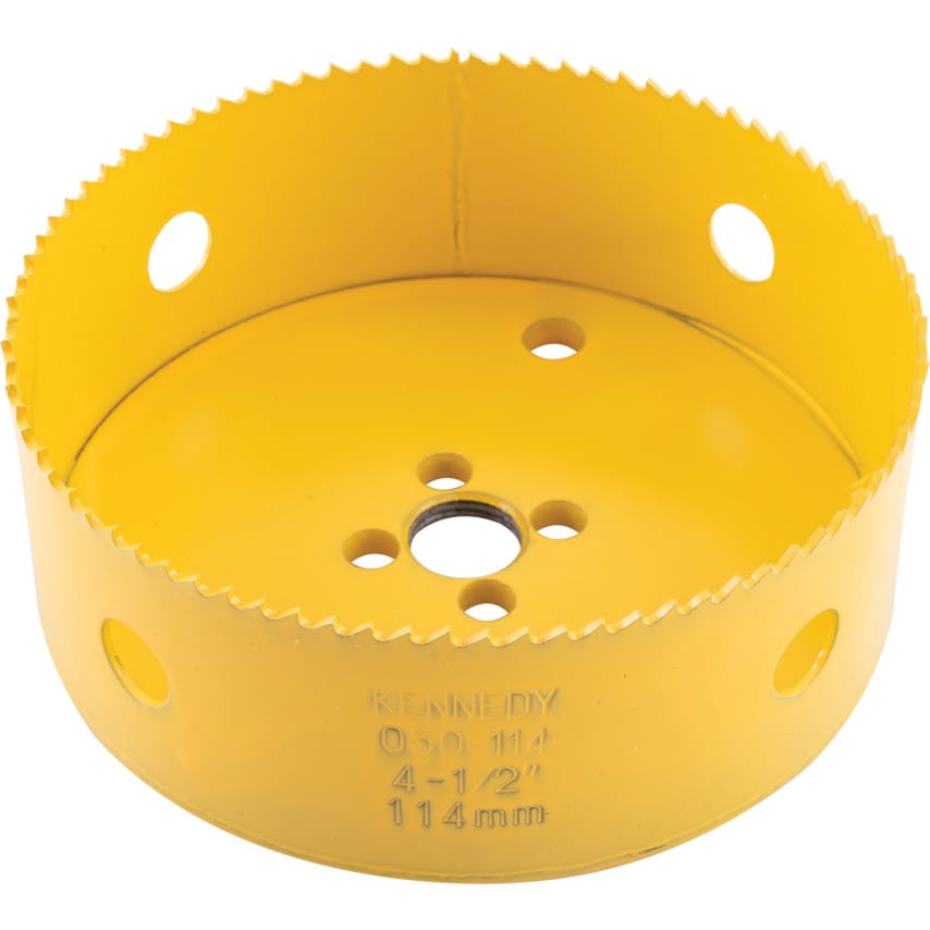114mm Diameter (4.1/2") Bi-Metal Holesaw
