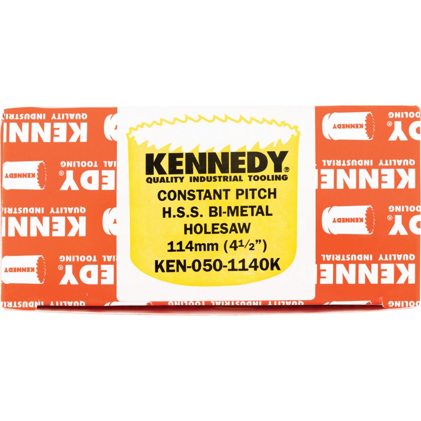 114mm Diameter (4.1/2") Bi-Metal Holesaw