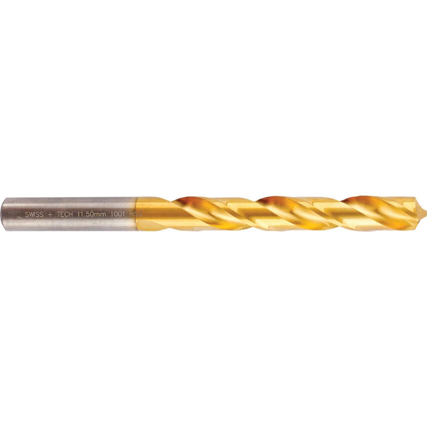 11.50MM TiN Coated Jobber Drill