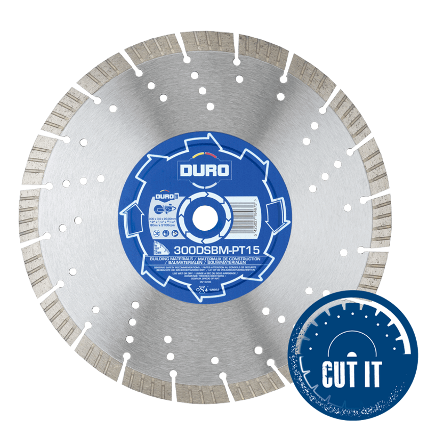 115 x 22.2mm Building Materials - 10mm Pro-turbo Seg