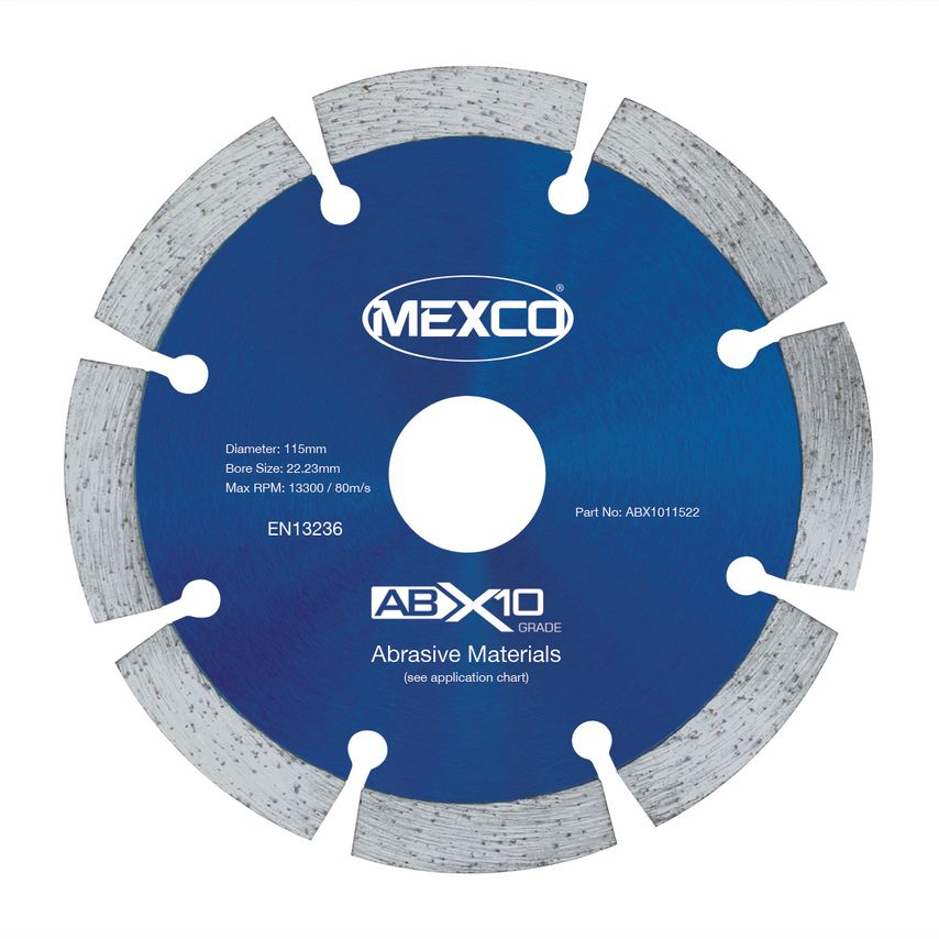115mm ABX10 Abrasive Material Diamond Blade