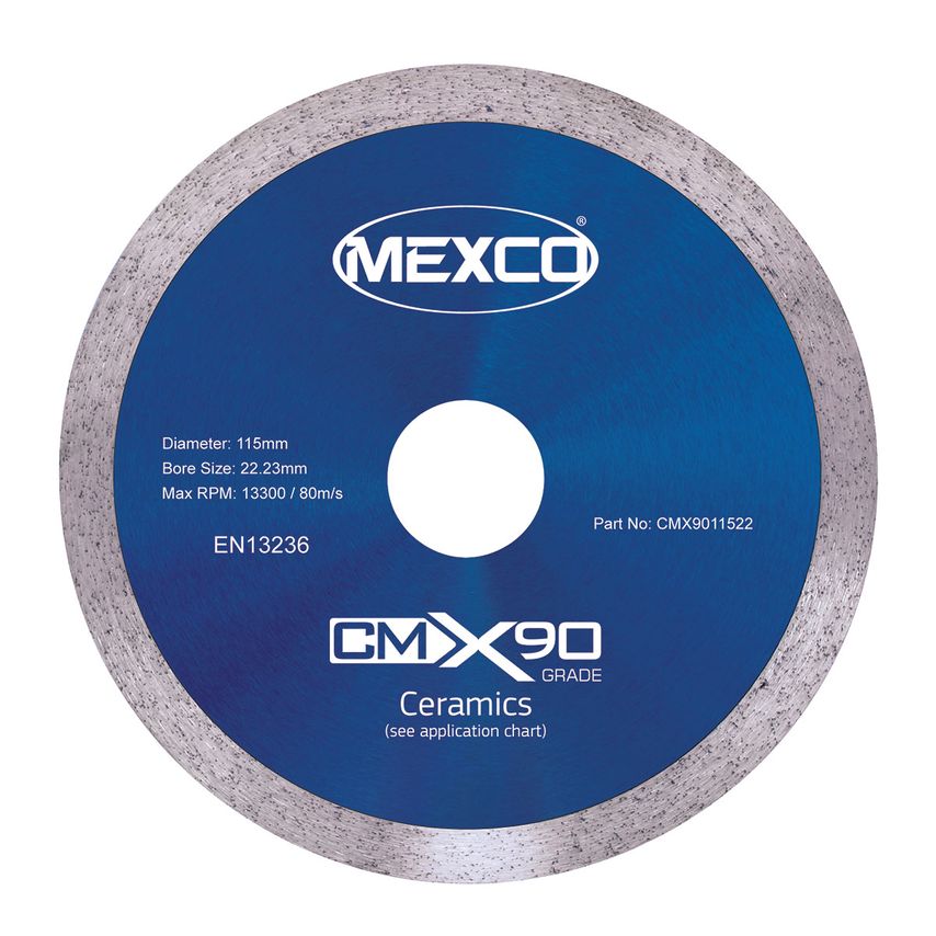 115mm CMX90 Ceramic Tile Diamond Blade