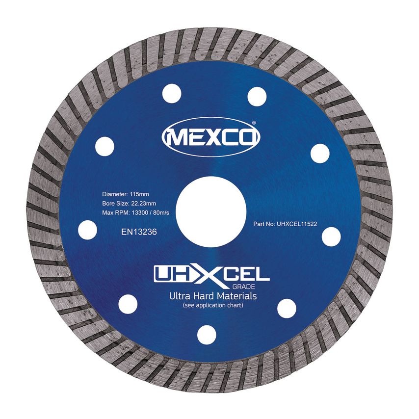 115mm UHXCEL Porcelain Diamond Blade