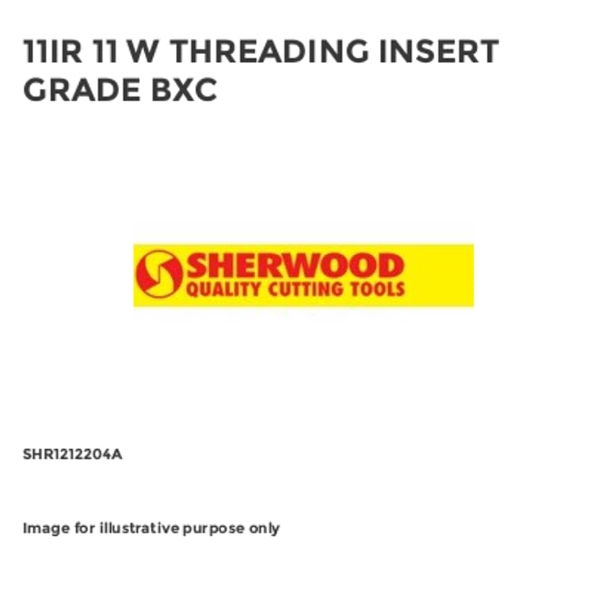 11IR 11 W Threading Insert Grade BXC
