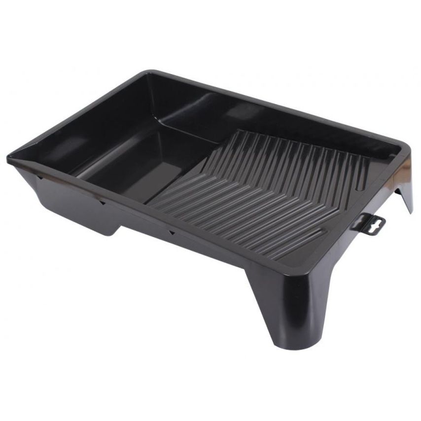 11" Black Plastic Paint Tray