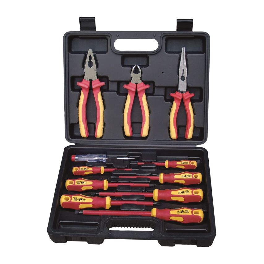 11 Piece VDE Screwdriver & Pliers Set