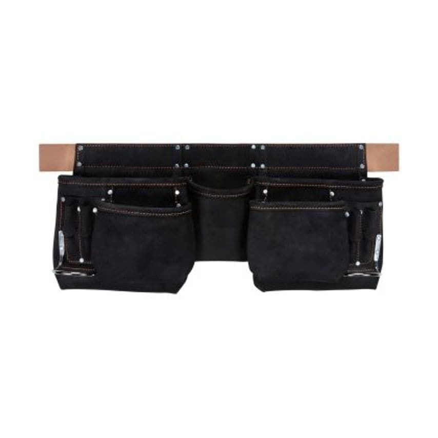 11 Pocket Split Leather Tool Belt