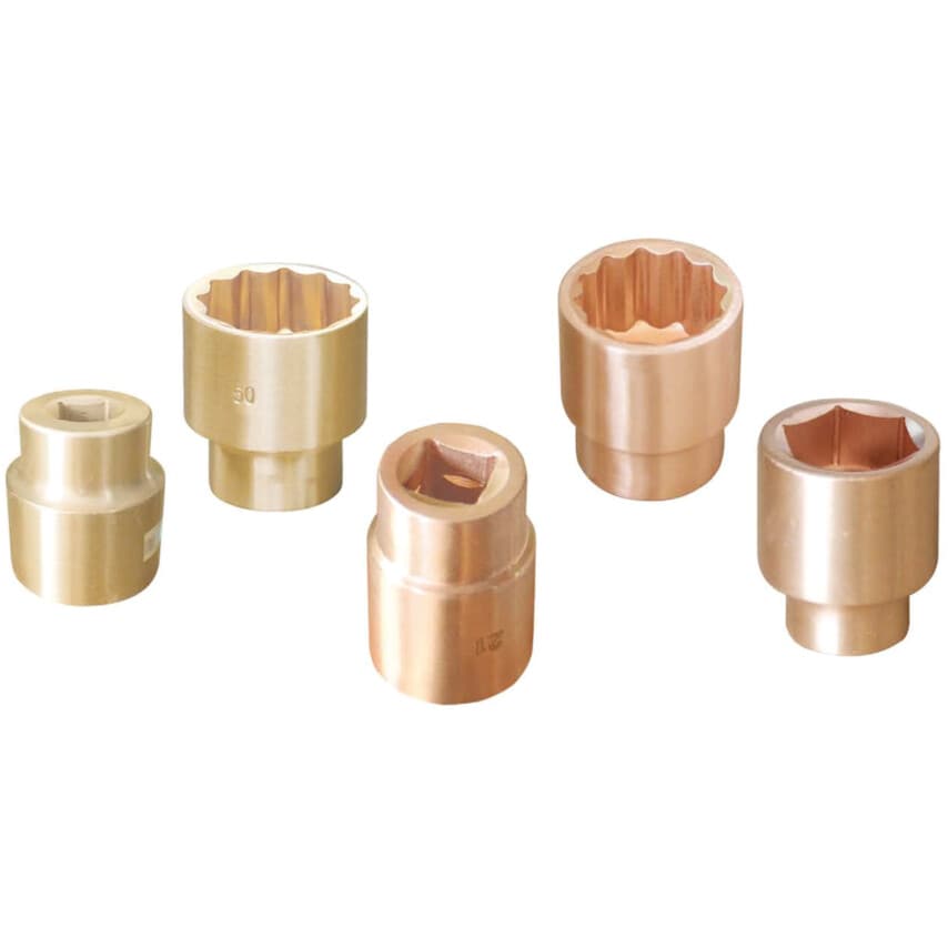 11mm Spark Resistant Socket 1/2 Square DR Cu-Be