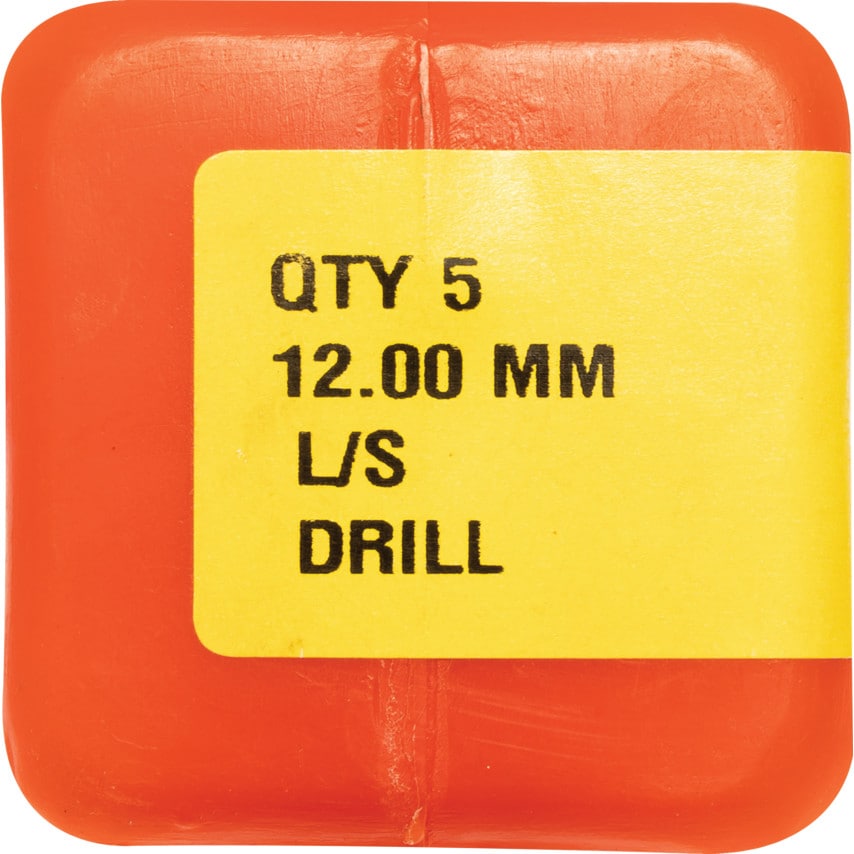 12.00MM HSS S/S L/S Drill