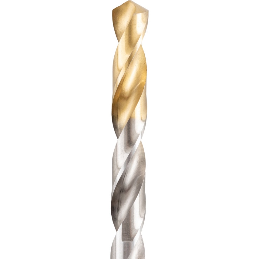 12.00MM HSS Straight Shank Jobber Drills - TiN Tipped