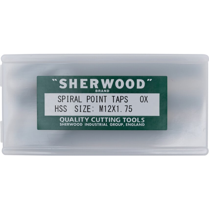 12.00X1.75MM HSS Metric Coarse Ground Thread Spiral Point/Gun Nose Taps