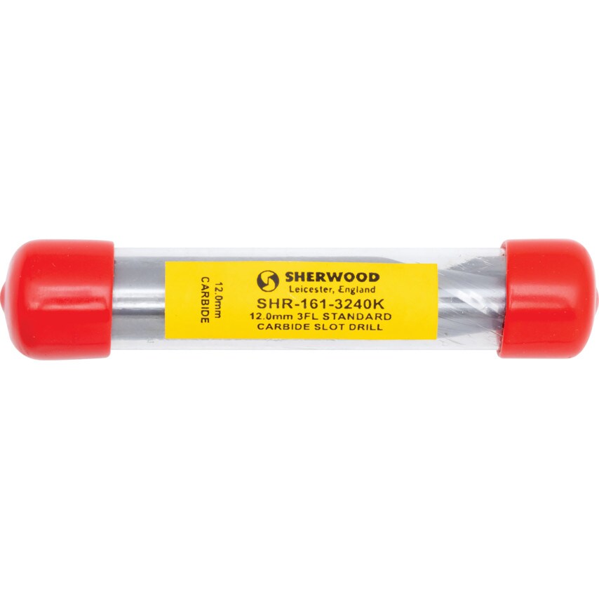 12.0MM 3FL Standard Carbide Slot Drill
