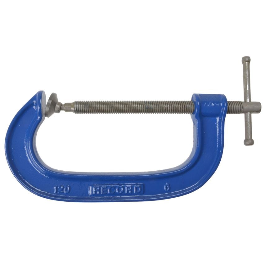 120 Heavy Duty G-Clamp 150mm (6in)