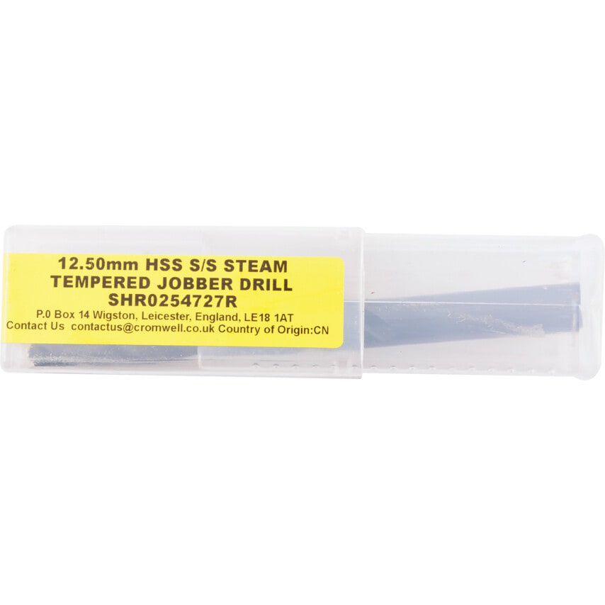 12.50mm HSS S/S Jobber Drill