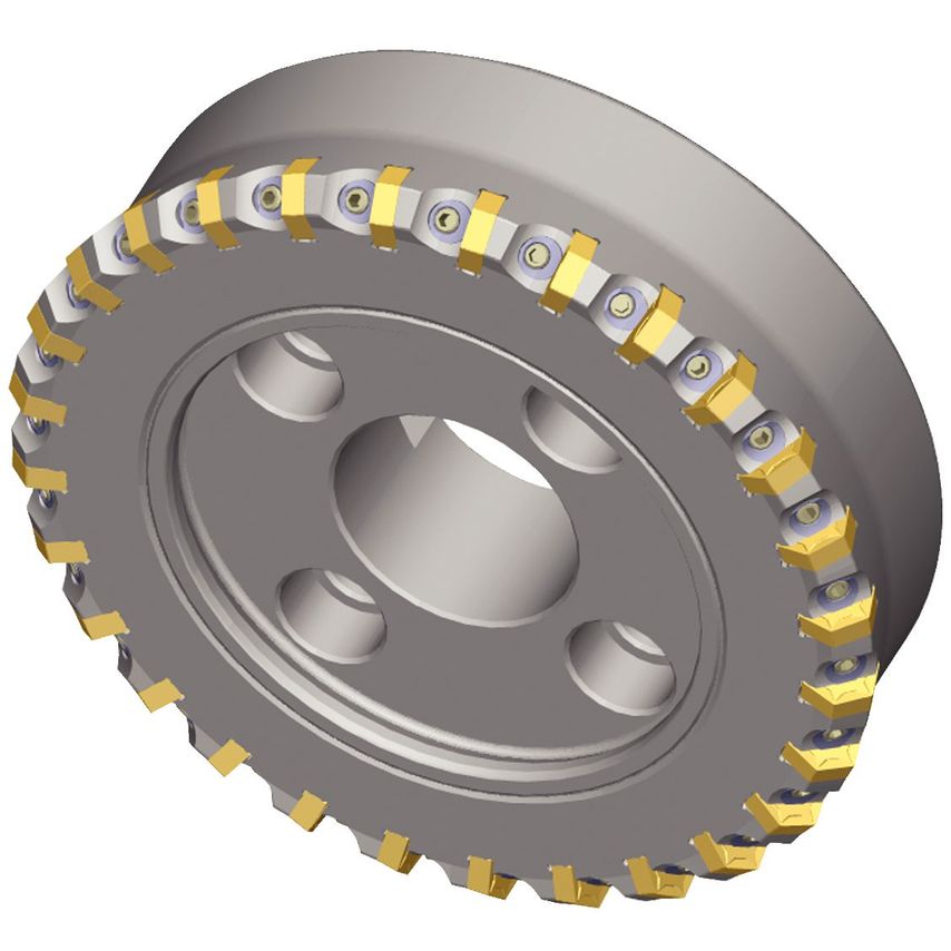 125B123RF60HN09C Hexacut 60 Shell Mill D=125 Z