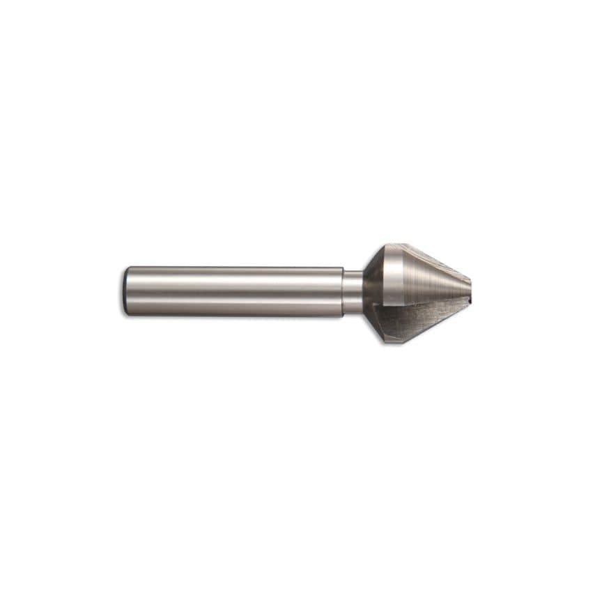 12.5X3.2MM 3 Flute 60 HSS Straight Shank Countersink (DIN 334)