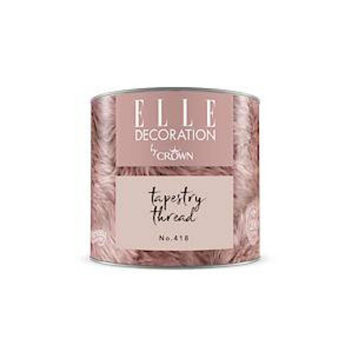125ml Deco Interior Wall Wood Pink Tapestry Thread Matt