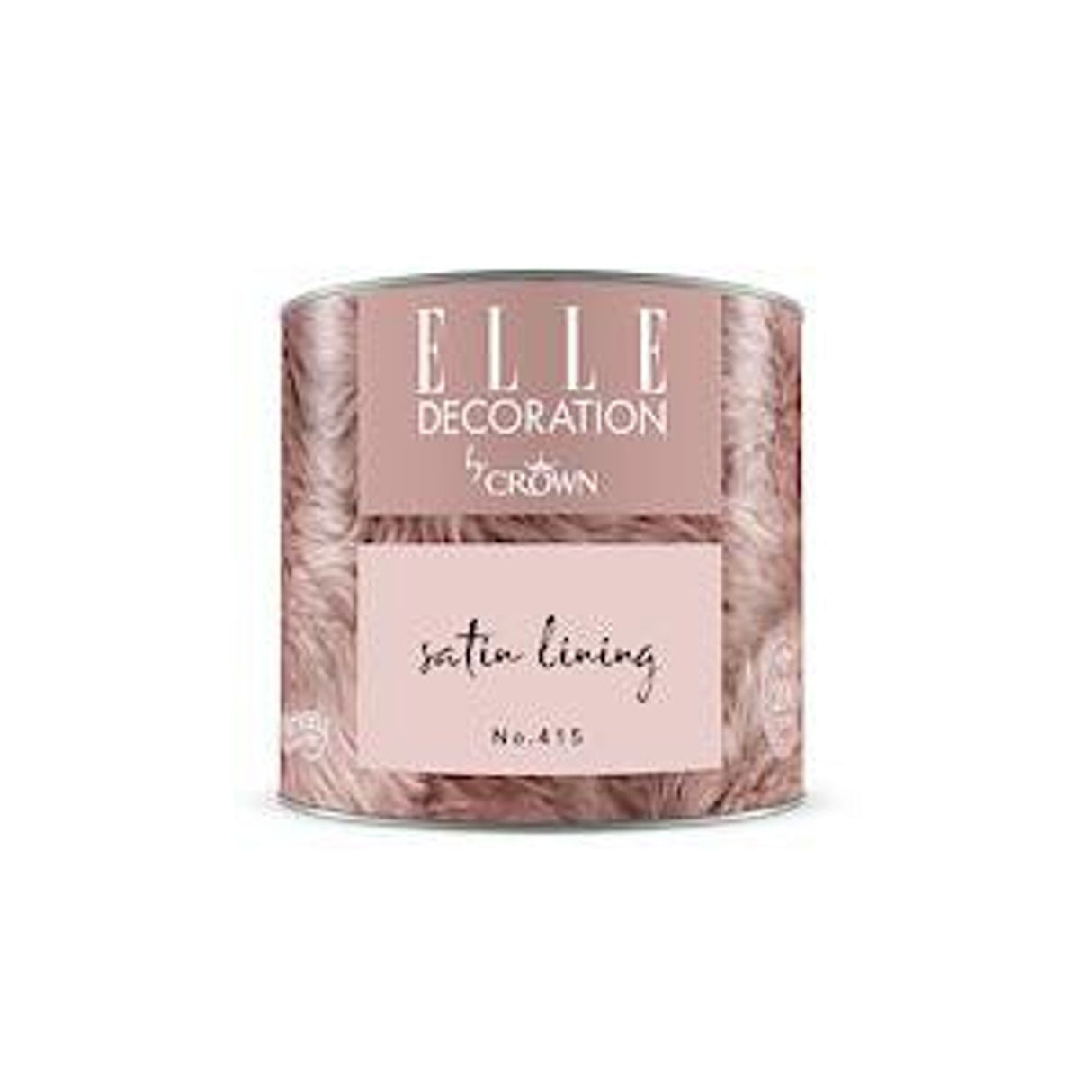 125ml Decoration Interior Wall Wood Pink Satin Lining