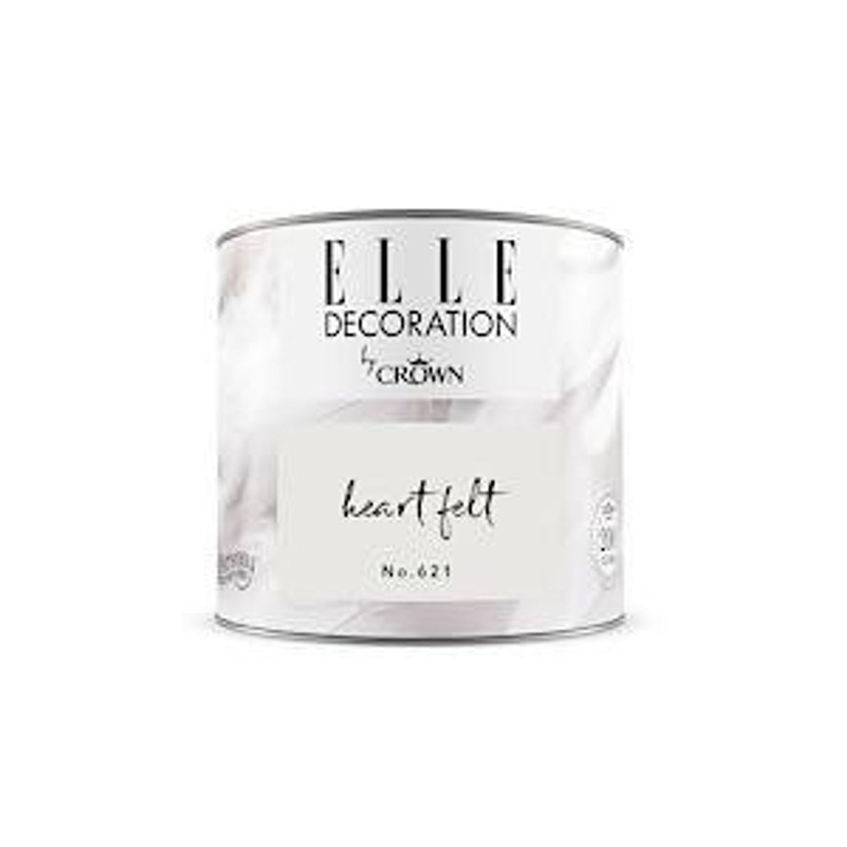 125ml Decoration Interior Wall Wood White Heart Felt